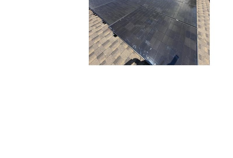 Completed Solar Roof Installation View 2